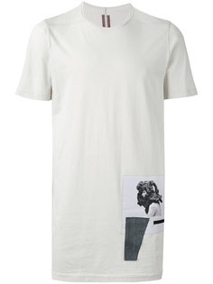 футболка с заплатками Rick Owens DRKSHDW