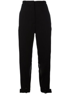 укороченные брюки с разрезами Ann Demeulemeester