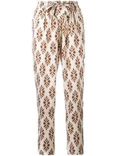 diamond print trousers Forte Forte