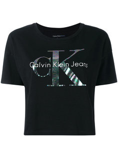футболка с принтом-логотипом Calvin Klein Jeans