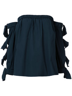 off-the-shoulder top Milly
