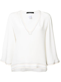 V-neck shift blouse Derek Lam