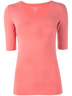 scoop neck T-shirt Majestic Filatures