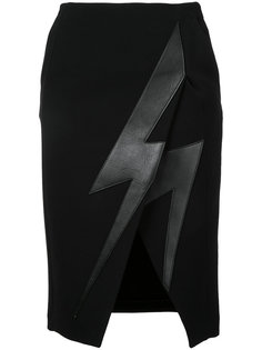 юбка Lightning bolt Neil Barrett