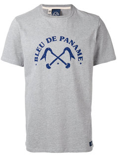 футболка с логотипом  Bleu De Paname