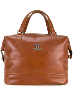 сумка-тоут с логотипом Chanel Vintage