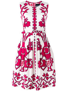 sleeveless printed dress  Samantha Sung