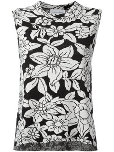 floral-print top Christian Wijnants