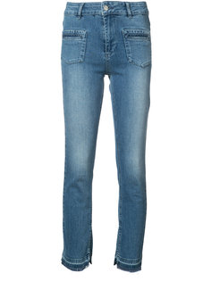 Split Hem Jeans Anine Bing