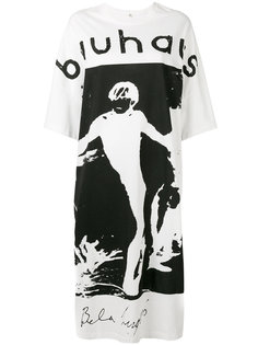 oversized Bauhaus print top R13