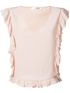 Frill V-Neck Top Anine Bing