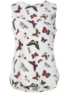 butterfly print top Equipment