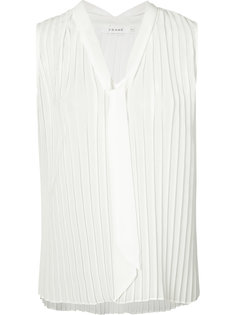pleated sleeveless top Frame Denim
