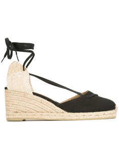 tie ankle wedge espadrilles  Castañer