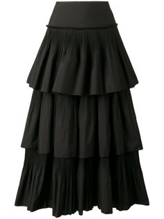 плиссированная юбка Alberta Ferretti