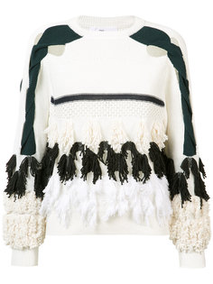 tassel cut out sweatshirt Toga