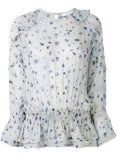 frill hem blouse Iro