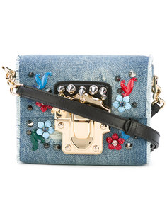 джинсовая сумка с кристаллами Dolce &amp; Gabbana