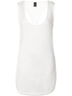 топ с сетчатым декором Alexandre Vauthier
