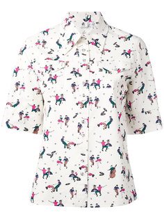 printed shortsleeved shirt Ps By Paul Smith