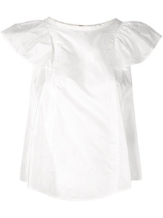 блузка с рюшами на спине Isabel Marant