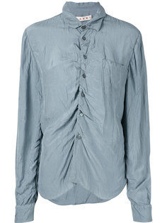 long sleeve draped shirt Marni