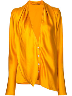 plunge neck shirt Haider Ackermann