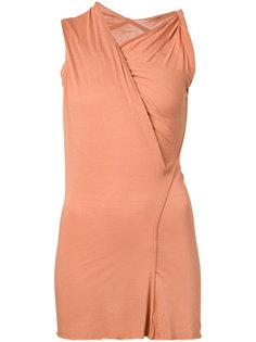 ruched wrap top Rick Owens Lilies