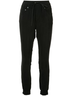 cropped drawstring trousers R13