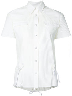 plissé pleated shirt Sacai