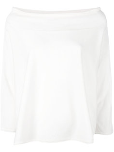 off-the-shoulder jersey top Aspesi