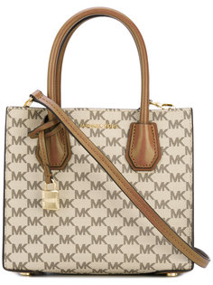 сумка-тоут с монограммным принтом Michael Michael Kors