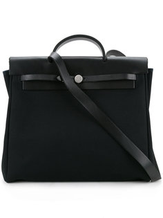 Her two-in-one bag Hermès Vintage