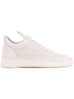 Tone perforated low top sneakers Filling Pieces