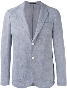 пиджак с заостренными лацканами Z Zegna