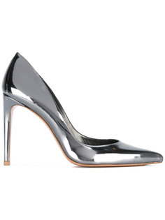 туфли с отделкой металлик Stuart Weitzman