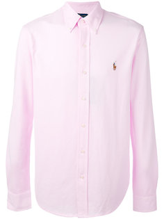 embroidered logo button-down shirt Polo Ralph Lauren
