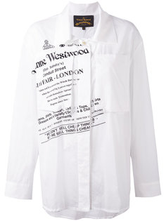 рубашка с графическим принтом Vivienne Westwood Red Label