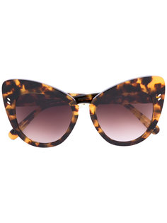 tortoiseshell cat eye sunglasses Stella McCartney