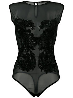 sheer embellished bodysuit Amen Amen.