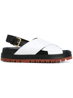 Fussbett crossover sandals Marni