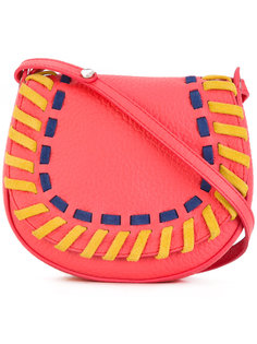 woven detail saddle bag Orciani