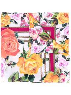 rose print scarf Dolce & Gabbana