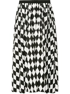 diamond print full skirt  Tome