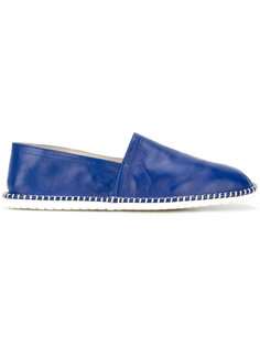 leather espadrilles Casadei
