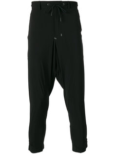 спортивные штаны с заниженным шаговым швом Y-3