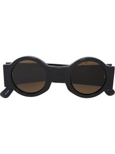 солнцезащитные очки с массивной оправой Linda Farrow