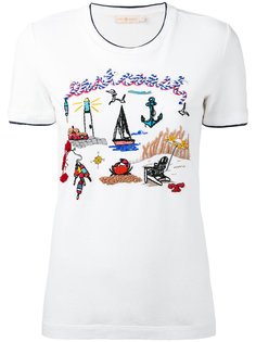 футболка East Coast Tory Burch