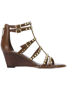 studded gladiator wedges Ash
