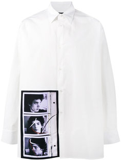 triptych print shirt  Raf Simons